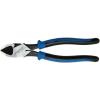 imageKlein Tools J200059 Pliers Diagonal Cutting Journeyman Pliers with HighLeverage Design Larger Head and Extra Long Blades 9Inch