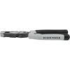imageKlein Tools J2158CR Multitool Pliers Hybrid Multi Purpose Tool  Crimper Wire Stripper Bolt Shearing Wire Grabbing Twisting Looping9Inch with Tape Puller