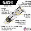 imageKlein Tools J2158CR Multitool Pliers Hybrid Multi Purpose Tool  Crimper Wire Stripper Bolt Shearing Wire Grabbing Twisting Looping9Inch with Tape Puller