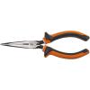imageKlein Tools 2038EINS Long Nose Side Cutter Insulated Pliers with Slim Induction Hardened Cutting Knives for Long Life 8Inch7Inch