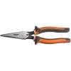 imageKlein Tools 2038EINS Long Nose Side Cutter Insulated Pliers with Slim Induction Hardened Cutting Knives for Long Life 8Inch8Inch