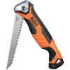 imageKlein Tools 31737 Folding Jab Saw  Drywall Hand Saw with Lockback at 180 and 125 Degrees and Tether HoleHandSaw