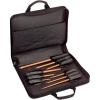 imageKlein Tools 33528 Insulated Screwdriver Kit with Carrying Case Made in USA 1000 V Cushion Grip 9PieceScrewdriver Kit