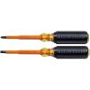 imageKlein Tools 33532INS Electrical Insulated Screwdriver Set of 2 Made in USA 4Inch Phillips and Cabinet Set Made in USA