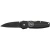 imageKlein Tools 44001BLK Lightweight Lockback Knife with 212Inch DropPoint Blade and Black Aluminum Handle