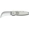 imageKlein Tools 44006 Pocket Knife Electricians Knife with 258Inch Hawkbill Blade and Aluminum HandleAluminum Handle