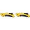 imageKlein Tools 44136 Utility Knife Heavy Duty SelfRetracting Box Cutter and Crafting Knife with NoSlip Grip Wire Stripping and Lanyard Hole1 Count Pack of 2