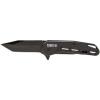 imageKlein Tools 44213 Folding Pocket Knife EDC Knife Black with Stainless Steel Tanto Blade Bearing Assist Flipper Open Belt Clip