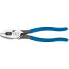 imageKlein Tools D20009NEGLW Side Cutter Linemans Pliers Cut ACSR Screws Nails Hard Wire 9Inch HiViz PliersHD Cutting with FT Pulling