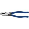 imageKlein Tools D2139NETH Linemans BoltThread Holding Pliers Made in USA HighLeverage Streamline Design with Rounded Nose and Knurled Jaw 9InchWith Fish Tape Pulling