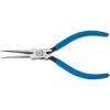 imageKlein Tools D335512C Linemans Pliers Needle Nose Side Cutters Spring Loaded 5Inch Extra Slim