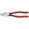 imageKlein Tools HD2139NE Heavy Duty Linemans Pliers with High leverage Design Made in USA Heavy Duty Comfortable Handles and Knurled Jaws 9InchWith Thread Cleaner