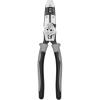 imageKlein Tools J2158CR Multitool Pliers Hybrid Multi Purpose Tool  Crimper Wire Stripper Bolt Shearing Wire Grabbing Twisting Looping9Inch with Tape Puller