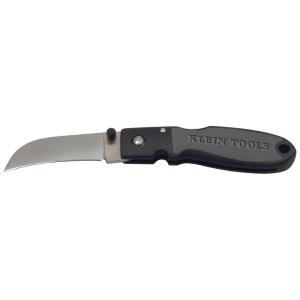 imageKlein Tools 44004 Lightweight Lockback Knife with Nylon Resin Handle 238Inch Sheepsfoot Blade
