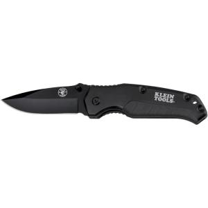 imageKlein Tools 44220 Pocket Knife Black Drop Point BladeDrop Point