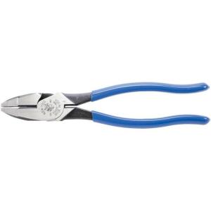 imageKlein Tools D20009NEGLW Side Cutter Linemans Pliers Cut ACSR Screws Nails Hard Wire 9Inch HiViz PliersHD Cutting