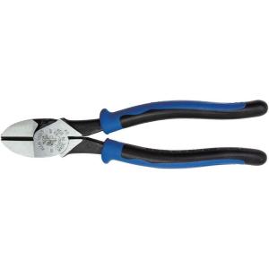 imageKlein Tools J200059 Pliers Diagonal Cutting Journeyman Pliers with HighLeverage Design Larger Head and Extra Long Blades 9Inch