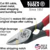 imageKlein Tools 1104 BX Cable Cutter and AllPurpose Shears Made in USA BX Cable Sheet Metal Steel Strapping Bundling Wire with Stripping Notch