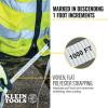 imageKlein Tools 50122 Conduit Measuring Pull Tape Mule Tape for HeavyDuty Cable and Wire Pulling 1250Pound x 2000Foot Long9144 m