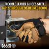 imageKlein Tools 50350 13Inch Flexible Fish Tape Leader Made in USA for 18Inch Wide Steel Fish Tapes