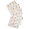 imageKlein Tools 56250 Wire Marker Book for Cable Management Electric Panel Organization Wire Label Stickers Numbered 1481 Count Pack of 1