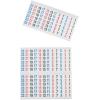 imageKlein Tools 56250 Wire Marker Book for Cable Management Electric Panel Organization Wire Label Stickers Numbered 1481 Count Pack of 1