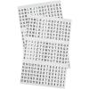 imageKlein Tools 56250 Wire Marker Book for Cable Management Electric Panel Organization Wire Label Stickers Numbered 1481 Count Pack of 2