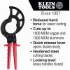 imageKlein Tools 63060 Cable Cutters Ratcheting Heavy Duty Cutters for Up to 750 MCM Great for Cable Preparation1000 MCM CopperAluminum