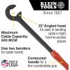 imageKlein Tools 63060 Cable Cutters Ratcheting Heavy Duty Cutters for Up to 750 MCM Great for Cable Preparation600 MCM Copper750MCM Aluminum