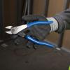 imageKlein Tools D200048 Pliers Made in USA Linemans Diagonal Cutting Pliers with High Leverage Design 8InchHeavy Duty