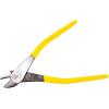 imageKlein Tools D200049 Pliers Made in USA Diagonal Cutting Pliers with HeavyDuty Cutting Knives Short Jaws and Dual Material Grips 9Inch