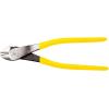 imageKlein Tools D200049 Pliers Made in USA Diagonal Cutting Pliers with HeavyDuty Cutting Knives Short Jaws and Dual Material Grips 9Inch