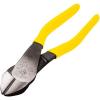 imageKlein Tools D200049 Pliers Made in USA Diagonal Cutting Pliers with HeavyDuty Cutting Knives Short Jaws and Dual Material Grips 9Inch