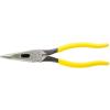 imageKlein Tools D2038 Needle Nose Pliers Long Nose Side Cutters Alligator Pliers with Extended Handles 8InchSide Cutting