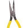 imageKlein Tools D2038 Needle Nose Pliers Long Nose Side Cutters Alligator Pliers with Extended Handles 8InchSide CuttingWire Stripping