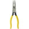 imageKlein Tools D2038 Needle Nose Pliers Long Nose Side Cutters Alligator Pliers with Extended Handles 8InchSide CuttingWire StrippingCrimping