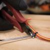 imageKlein Tools D2755 Diagonal Flush Cutters Micro Wire ampamp Compact Zip Tie Cutter UltraSlim Precision Flush Cutter for Work in Confined Areas 5InchPLIERS