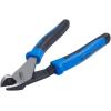 imageKlein Tools J200048 Pliers Diagonal Cutting Pliers with Angled Head HeavyDuty to Cut ACSR Screws Nails and most Hardened Wire 8Inch8Inch