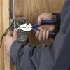imageKlein Tools J20009NECRTP Side Cutter Linemans Pliers with Tape Pulling and Wire Crimping High Leverage 9InchCuts