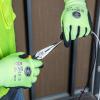 imageKlein Tools J2038 8Inch Needle Nose Pliers Heavy Duty Cutting Extended Handles High Leverage Induction Hardened with HotRiveted JointSide Cutters