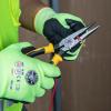 imageKlein Tools J2038 8Inch Needle Nose Pliers Heavy Duty Cutting Extended Handles High Leverage Induction Hardened with HotRiveted JointSide Cutters