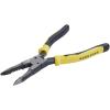 imageKlein Tools J2068C Long Nose AllPurpose Spring Loaded Pliers Made in USA Forged Steel with Dual Material Journeyman HandlesSpring Loaded