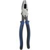 imageKlein Tools J2139NE Side Cutter Linemans Pliers Made in USA High Leverage 9Inch Streamlined Design Color CodedPliers