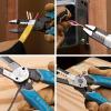 imageKlein Tools K12035 KleinKurve Wire Cutters Made in USA Heavy Duty Wire Stripping ToolWire Stripper