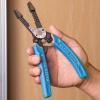 imageKlein Tools K12035 KleinKurve Wire Cutters Made in USA Heavy Duty Wire Stripping ToolWire Stripper with Lock