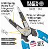 imageKlein Tools K12065CR Wire Stripper  Cutter  Crimper Tool for Cutting Stripping Crimping Twisting 818 AWG solid 1020 AWG strandedCrimping Pliers