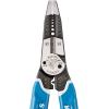 imageKlein Tools K12065CR Wire Stripper  Cutter  Crimper Tool for Cutting Stripping Crimping Twisting 818 AWG solid 1020 AWG strandedCrimping Pliers