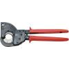 imageKlein Tools 63060 Cable Cutters Ratcheting Heavy Duty Cutters for Up to 750 MCM Great for Cable PreparationACSR  477 MCM