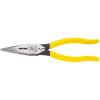 imageKlein Tools D2038 Needle Nose Pliers Long Nose Side Cutters Alligator Pliers with Extended Handles 8InchSide CuttingWire StrippingCrimping