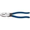 imageKlein Tools D2139 Linemans Square Nose Pliers Made in USA High Leverage Electrical Pliers with Induction Hardened Knives 9Inch